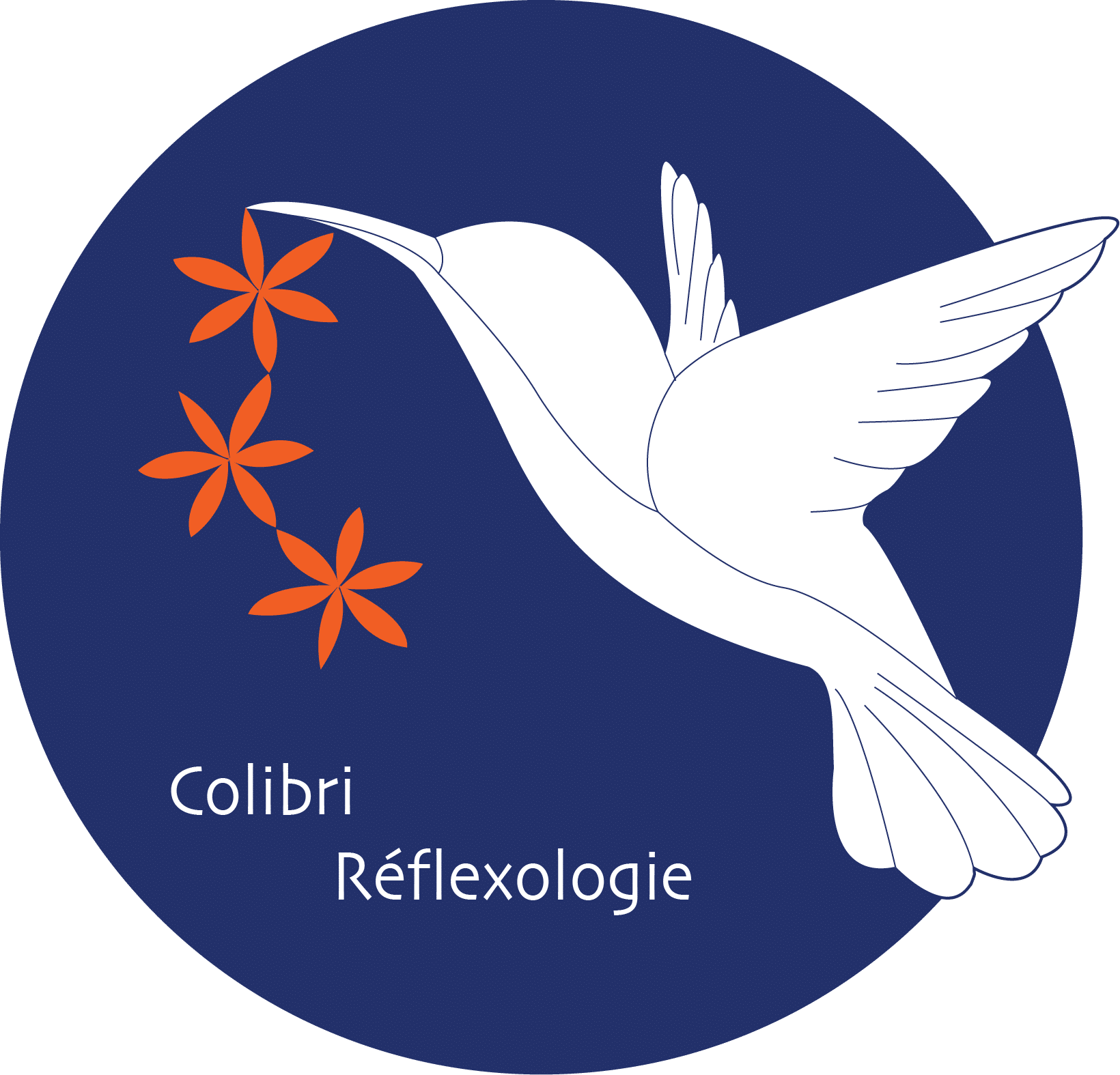 Logo de Colibri Réflexologie, cabinet de thérapies naturelles